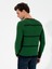 Erkek Haki Slim Fit Bisiklet Yaka Triko Kazak 50258829-VR027 5