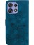 Motorola Moto Kenar 50 Pro Manyetik Kickstand Kabartmalı Zambak Için Flip Case (Yurt Dışından) 5