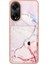 Oppo A98 Kart Yuvaları Için Kılıf Yumuşak Tpu Tampon Mermer Ince Cüzdan (Yurt Dışından) 5