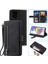 Xiaomi Redmi Not 10 Pro Max Için Flip Case 9 Kart Yuvaları Cüzdan Pu Deri (Yurt Dışından) 1