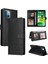 Iphone 13 Mini Üç Kart Yuvaları Premium Deri Kickstand Için Flip Case (Yurt Dışından) 1