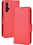 Huawei Nova 5t Manyetik Kart Yuvaları Için Kılıf Tutucu Yan Toka Cüzdan Pu (Yurt Dışından) 3