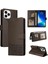 Iphone 13 Için Flip Case Pro Max Iki Kart Yuvaları Kickstand Premium Deri (Yurt Dışından) 5