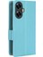 Realme C55 Yan Toka Manyetik Kart Yuvaları Tutucu Pu Deri Için Kılıf (Yurt Dışından) 4