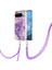 Google Piksel 9 Tampon Anti-Scratch Yumuşak Mermer Crossbody Kordon Için Kılıf (Yurt Dışından) 1