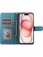 Iphone 15 Için Flip Case Deri Kılıf Cüzdan Darbeye Basit Iş (Yurt Dışından) 5