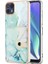 Motorola Moto G50 5g Yumuşak Tpu Tampon Ince Cüzdan Kart Yuvaları Mermer (Yurt Dışından) 1