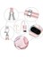 Google Piksel 9 Tampon Anti-Scratch Yumuşak Mermer Crossbody Kordon Için Kılıf (Yurt Dışından) 5
