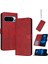Toka Saf Kart Yuvası ile Google Piksel 9 Pu Deri Için Flip Case (Yurt Dışından) 2