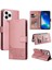 Iphone 13 Için Flip Case Pro Üç Kart Yuvaları Kickstand Premium Deri (Yurt Dışından) 1