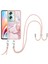 Oppo A2 5g Için Kılıf Anti-Scratch Yumuşak Tampon Crossbody Kordon Askısı Mermer (Yurt Dışından) 1