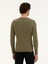 Erkek Haki Regular Fit Pamuk Karışımlı Bisiklet Yaka Triko Kazak 50279607-VR027 12