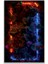Neon Flower Kanvas Tablo 4