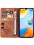 Xiaomi Redmi 10C Için Flip Case Basit Iş Darbeye Cüzdan Deri (Yurt Dışından) 5