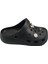 Taşlı Süslü Kelebekli Hafif Rahat Sandalet Crocs Terlik 5