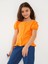 Lcw Kids Kare Yaka Kısa Kollu Kız Çocuk Tişört 2
