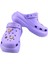 Taşlı Süslü Kelebekli Fiyonklu Yüksek Topuk Hafif Rahat Crocs Terlik 4