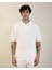Yakalı Fitilli Oversize Erkek T-Shirt 1