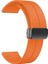 Amazfit Balance Kordon Silikon Mıknatıslı Ayarlanabilir HS19 Turuncu 1
