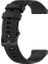 Qcy Watch Gs2 Kordon Benekli Kancalı Silikon Siyah 1