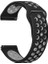 Huawei Watch Gt 4 46MM Kordon Delikli Çift Renk Silikon Antrasit 1