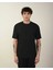 0 Yaka Fitilli Oversize Erkek T-Shirt 1