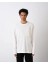0 Yaka Tek Cep Oversize Erkek Sweatshırt 3