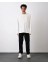 0 Yaka Tek Cep Oversize Erkek Sweatshırt 5