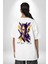 Kobe Braynt Anısı Moderb Tasarım Beyaz Oversize Kadın Erkek Ön ve Sırt Baskılı T-Shirt 4