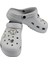 Taşlı Süslü Kelebekli Hafif Rahat Sandalet Crocs Terlik 4