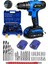 Tekno Trust 6.0 Ah ve Üstü Japon Technology 58V 8AH Lıon Long-Cv Seri Çift Akülü Vidalama Metal Darbeli 27 Parç 1