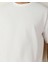 0 Yaka Fitilli Oversize Erkek T-Shirt 2