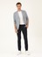 Erkek Siyah Slim Fit Keten Karışımlı Ceket 50294201-VR036 4