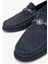 Ester Erkek Lacivert Nubuk Deri Loafer Ayakkabı 1008 3317 Erk Ayk Y24 3