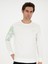 Erkek Beyaz Regular Fit Sweatshirt 50284566-VR013 3
