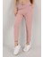 Kadın Beli Lastikli Cepli Havuç Kalıp Pantolon 1