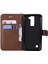 Lg K7 Için Flip Case/k8 Klasik Düz Renk Kart ile Yüksek Kaliteli Deri (Yurt Dışından) 5