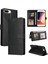 Iphone 6 Için Flip Case Artı Kickstand Premium Deri Üç Kart Yuvaları (Yurt Dışından) 1