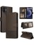 Iphone 12 Mini Üç Kart Yuvaları Kickstand Premium Deri Için Flip Case (Yurt Dışından) 4