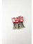 Mineli Flamingolar Broş(En:4cm Boy:5cm) 1