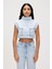 Veronica Ocean Blue Kadın Denim Crop 3