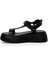 CS24043 4fx Siyah Kadın Spor Sandalet 3
