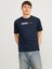 JJECORP LOGO TEE PLAY SS Lacivert Erkek Kısa Kol T-Shirt 1