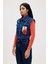 Joanne İndigo Kadın Denim Yelek 3