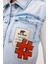 Joanne Ocean Blue Kadın Denim Yelek 3