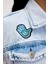Joanne Ocean Blue Kadın Denim Yelek 5