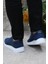 Dks 2004 Mavi Hafif Rahat Keten Sneaker Erkek Ayakkabı 4