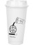 Kahve Bardağı - Kapaklı Beyaz 473 ml 1