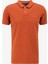 Düz Turuncu Erkek Polo T-Shirt M1110343A5EY_CLASSIC Pıque Polo 1