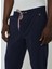 Lastikli Bel Slim Fit Lacivert Erkek Eşofman Altı UMP24087PA 4